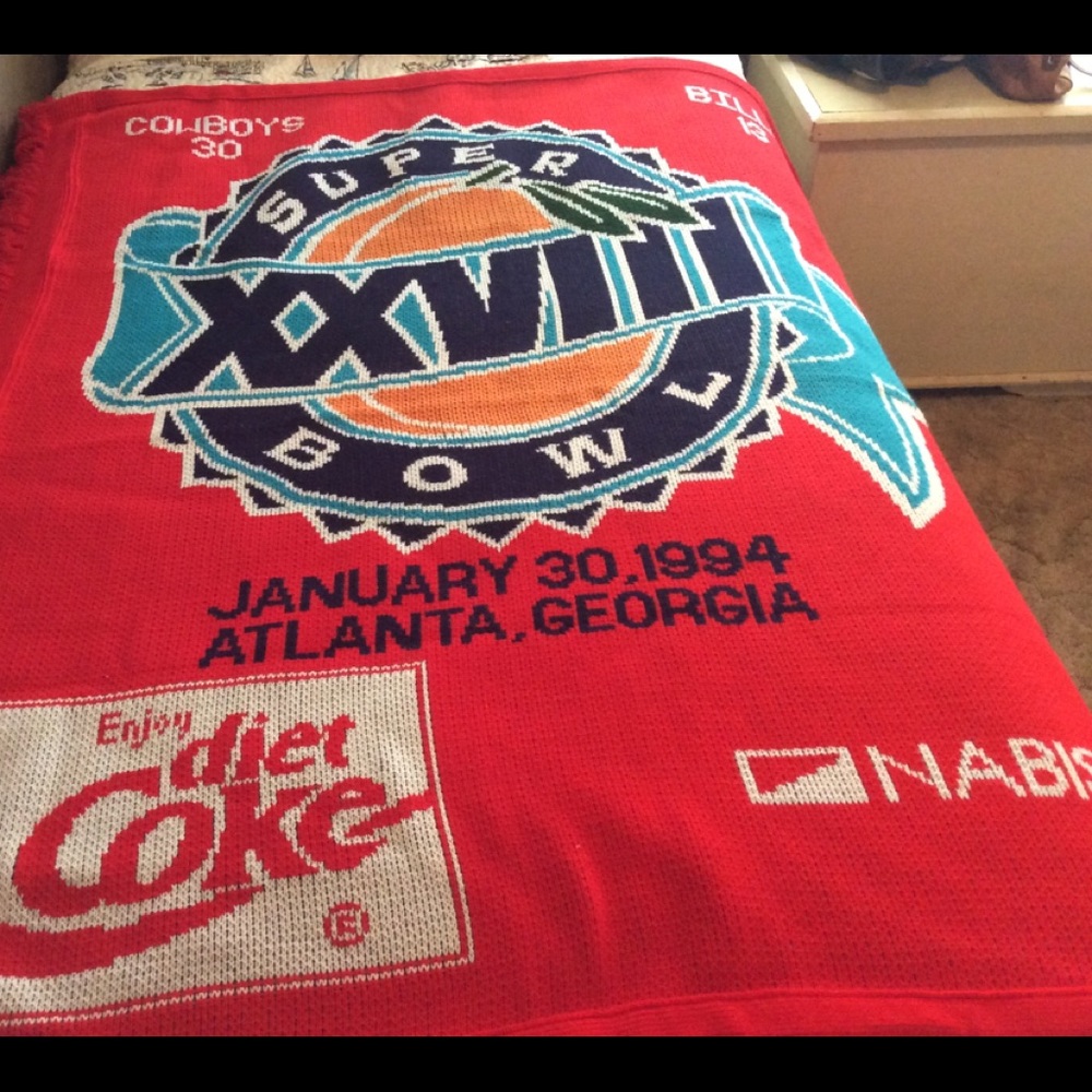 NFL Super Bowl XXVIII 1994 Cowboys vs Bills Throw